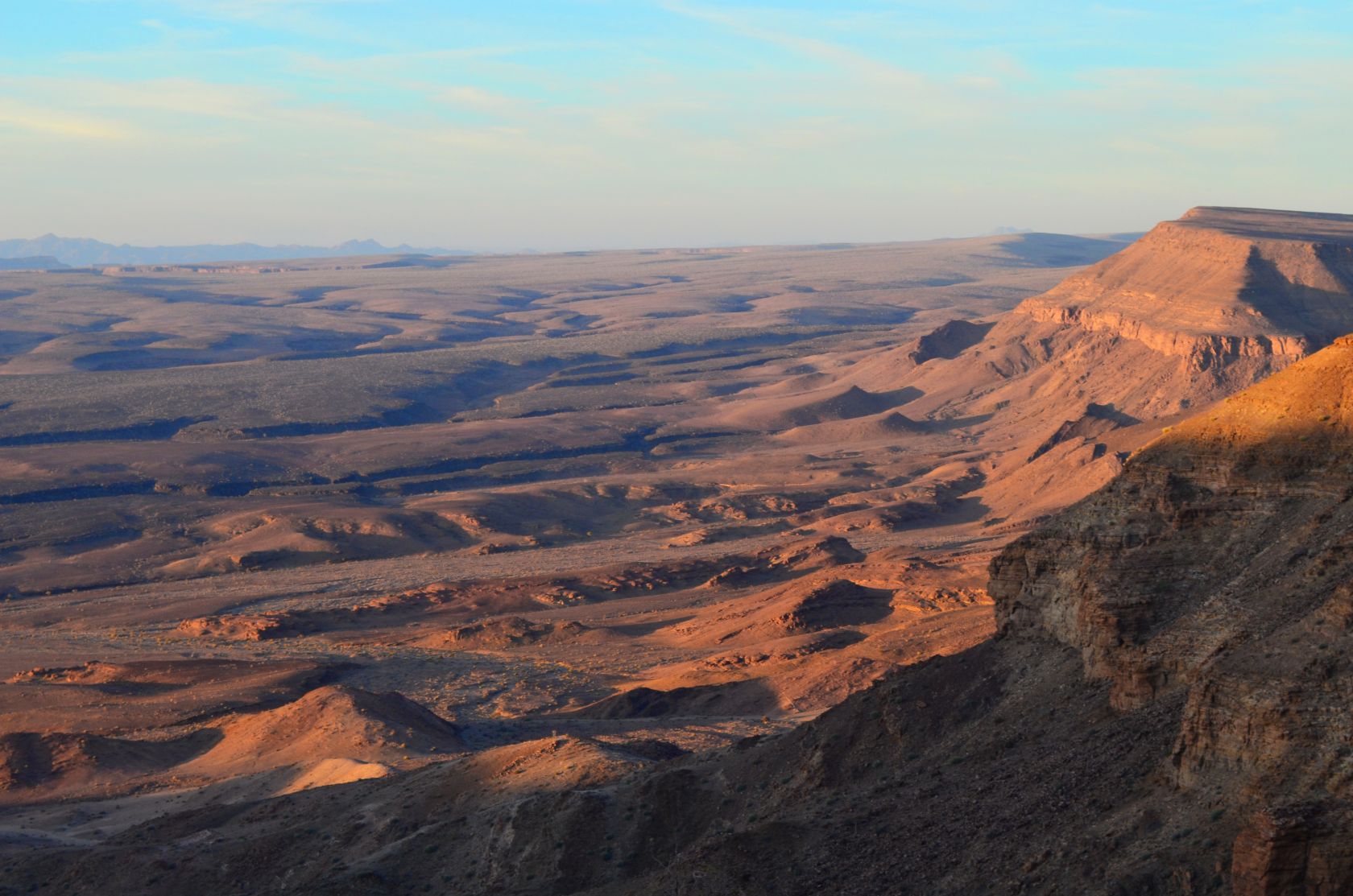 Sonnenaufgang am Fish River Canyon